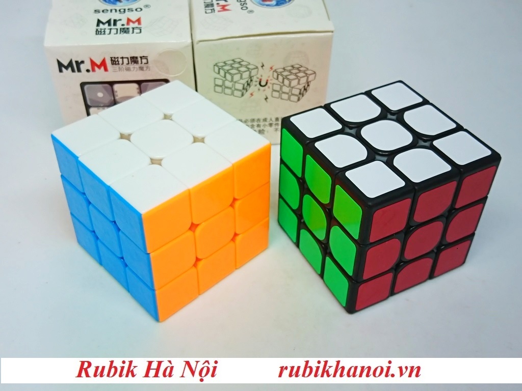 Rubik 3x3  SengSo Mr.M Có Nam Châm
