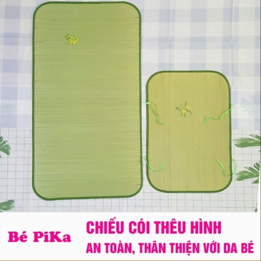 Chiếu cói loại to cho bé kích thước 60X100cm