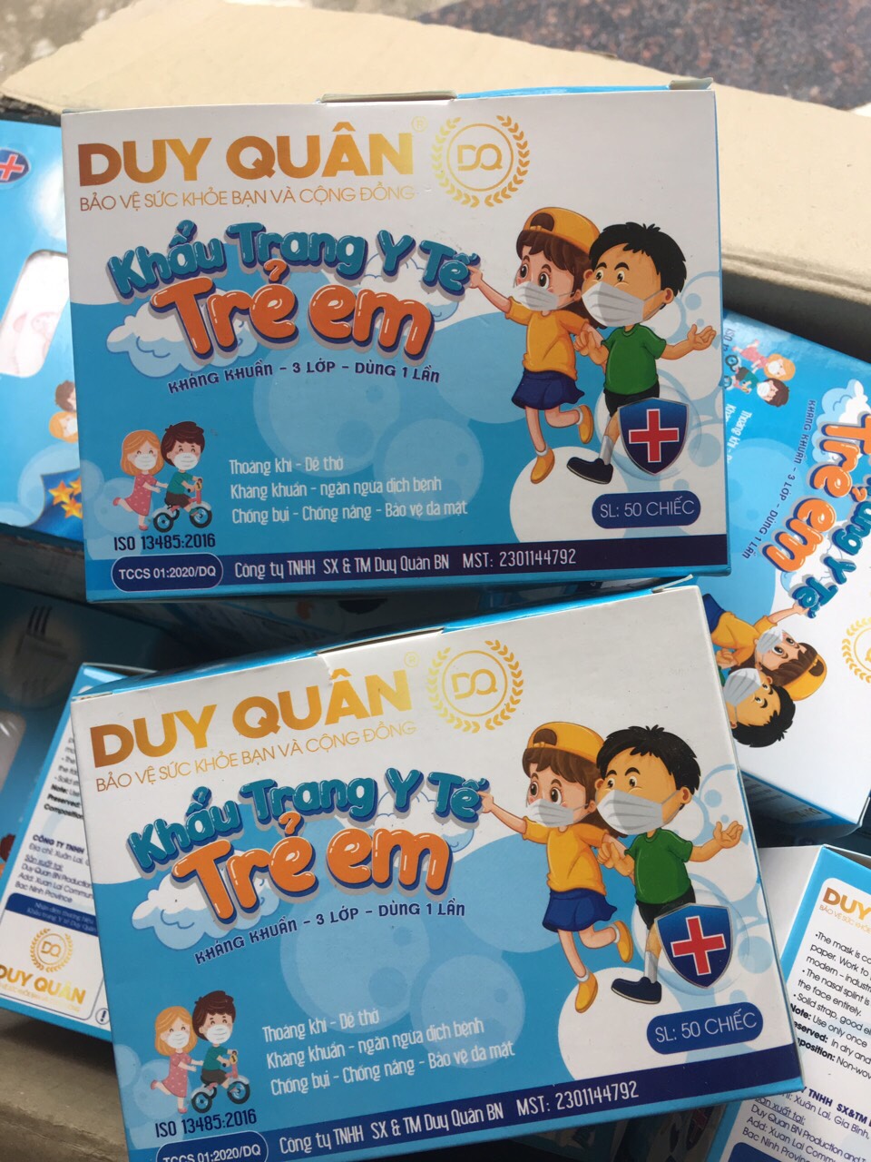 Khẩu Trang Y Tế Trẻ Em - Duy Quân