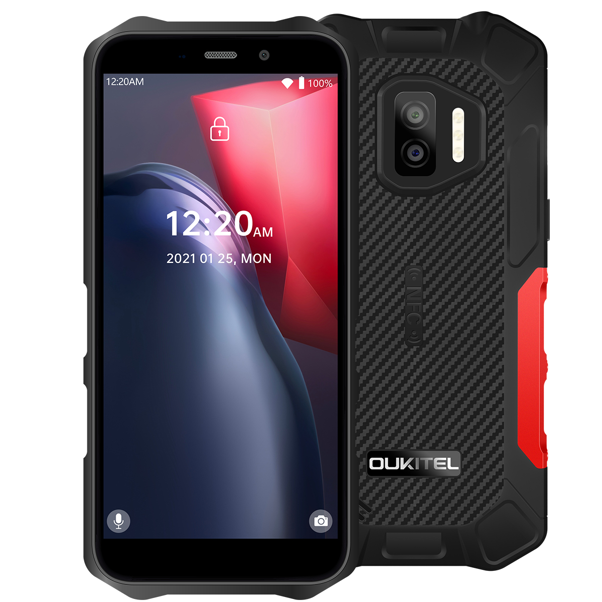Điện thoại Oukitel WP12 Pro (chống nước,chống va đập,Ram 4Gb,Rom 64 Gb,8 nhân, học online)