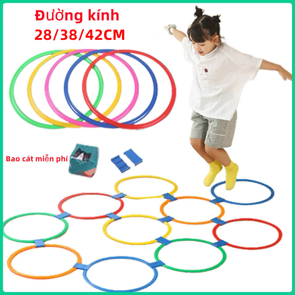 Set đồ chơi 10 vòng nhảy tròn 10 khớp nối vui nhộn giải trí cho bé-đồ chơi vận động giúp trẻ tập thể dục để phát triển chiều cao