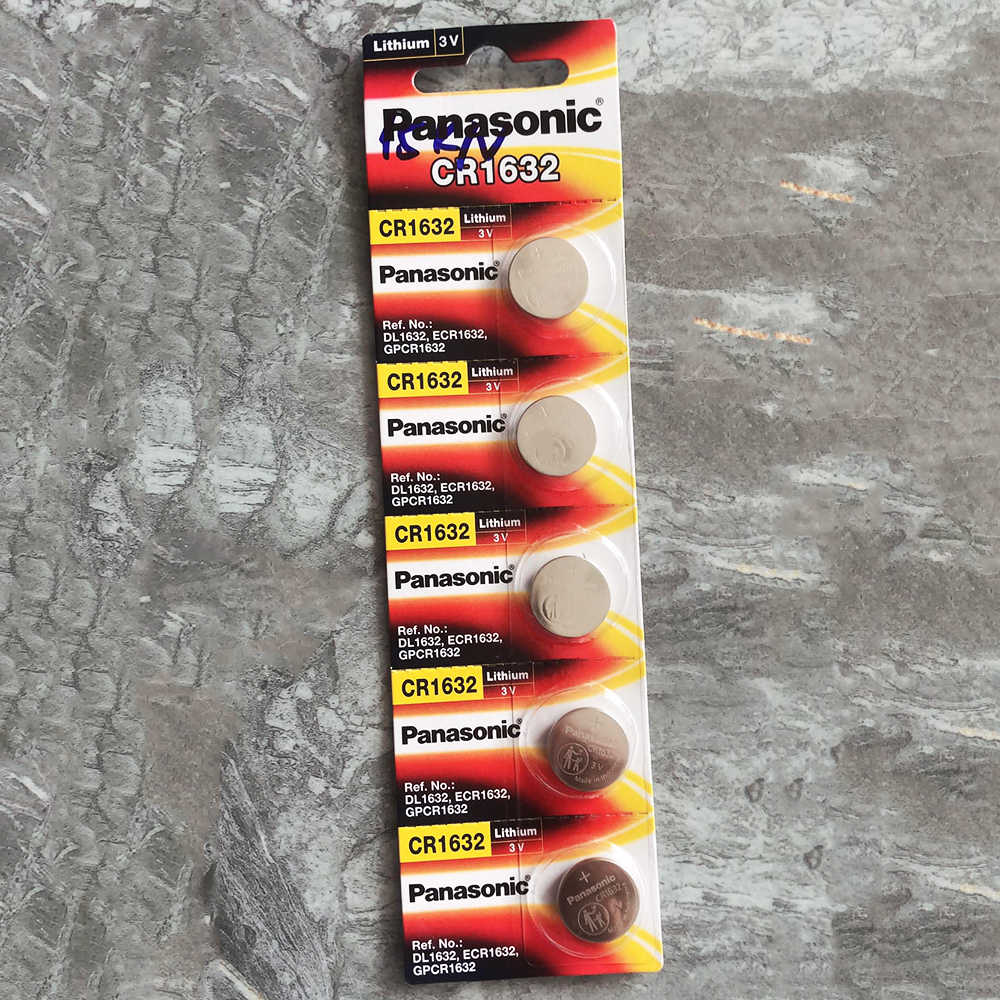 Pin CR1632 panasonic 3v, Pin Remote CR1632