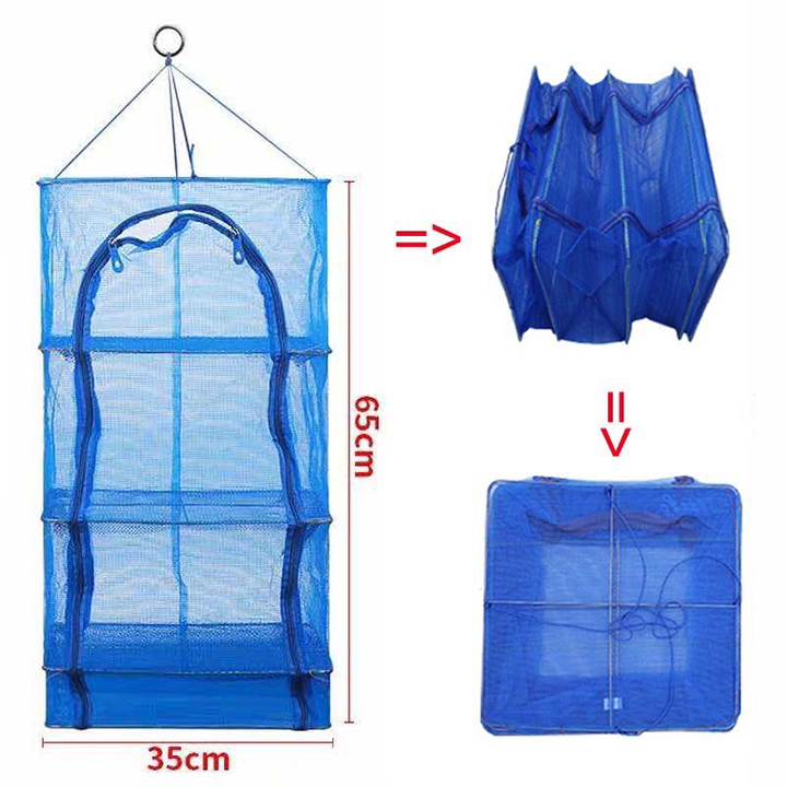 LỒNG LƯỚI PHƠI THỰC PHẨM KHÔ 4 TẦNG