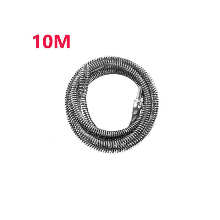 ⚡Miễn Phí Vận Chuyển⚡ Dây thông tắc cống, thông bồn cầu lò xo INOX siêu bền 5m/8m/10m/15m lắp cùng máy khoan đã có đầu nối