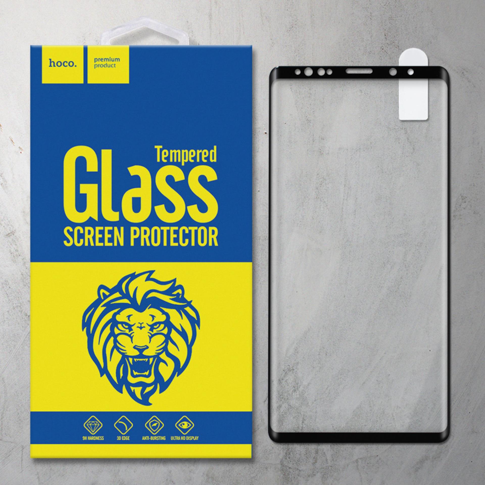 Miếng dán cường lực Samsung Galaxy Note 9 Full KEO VIỀN hiệu HOCO (Đen)
