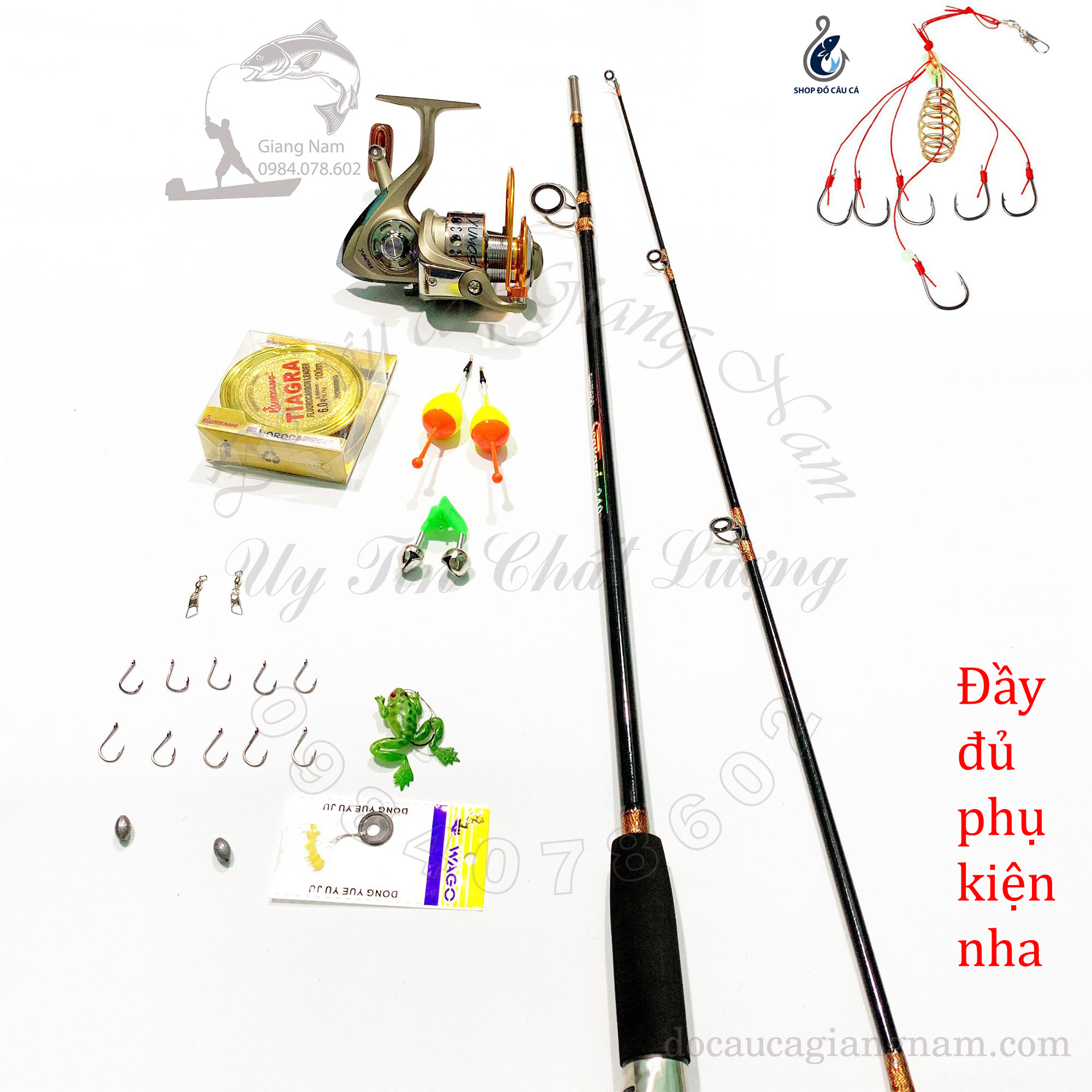 Bộ cần câu shimano dài 2m7 và máy câu LC 7000 tặng kèm đủ phụ kiện big sale