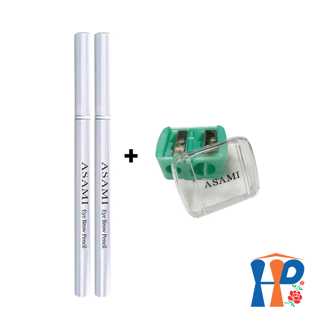 Asami Asami 2 Eyebrow Pencil and Sharpener (waterproof)