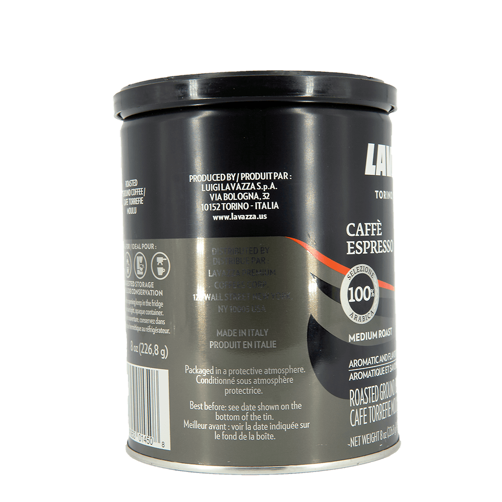cà phê bột Lavazza Espresso lon 250gram