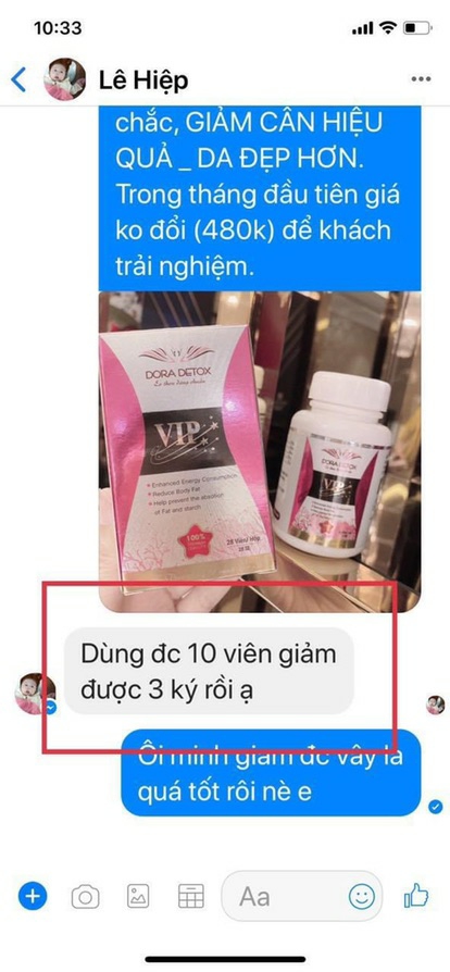 Dora detox vip 28vien