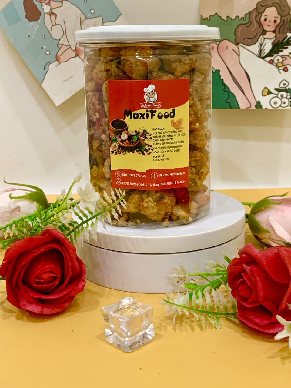 Tóp Mỡ Sốt Mắm Tỏi ỚT MAXIFOOD