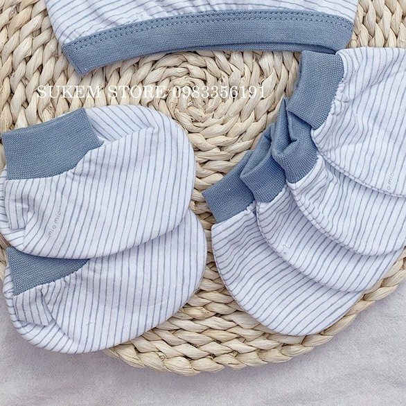 Phụ Kiện Sơ Sinh Bao Tay Bao Chân Mio Cho Bé