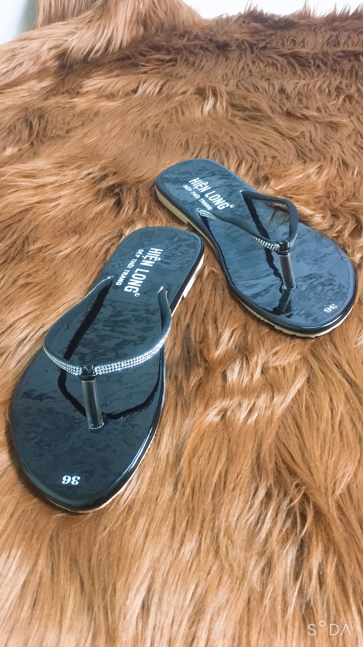 [HCM]DÉP KẸP QUAI MẢNH ĐÍNH ĐÁ 3 MÀU