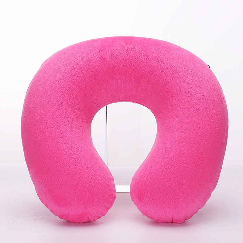 [HCM]Gối kê cổ bơm hơi siêu nhẹ 85g