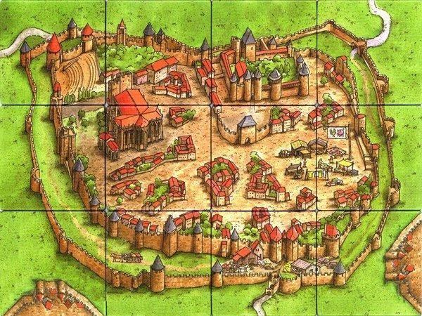 [HCM]XÂY DỰNG ĐẾ QUỐC TRUNG CỔ - CARCASSONNE