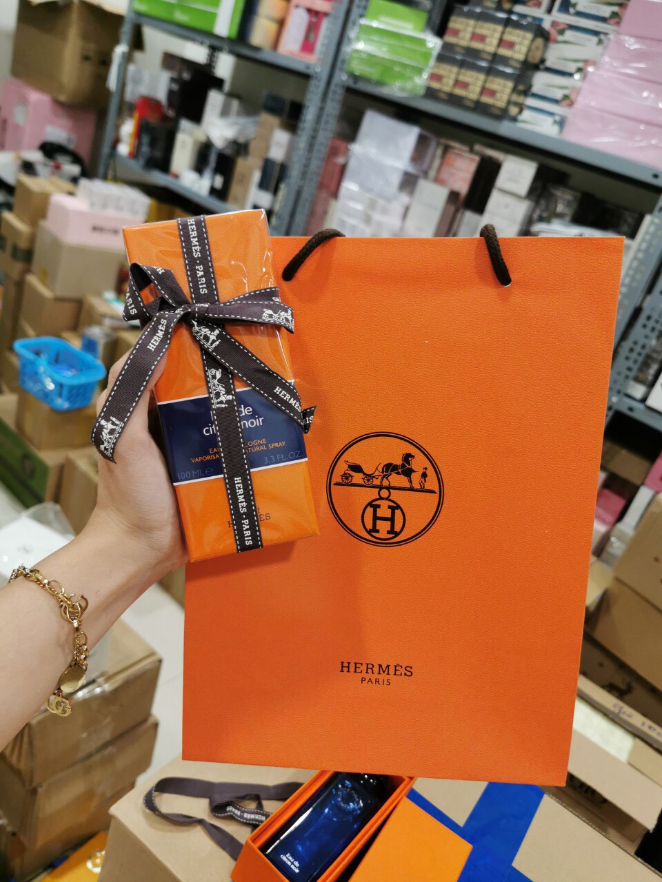 nuoc hoa EAU DE CITRON NOIR HERMÈS