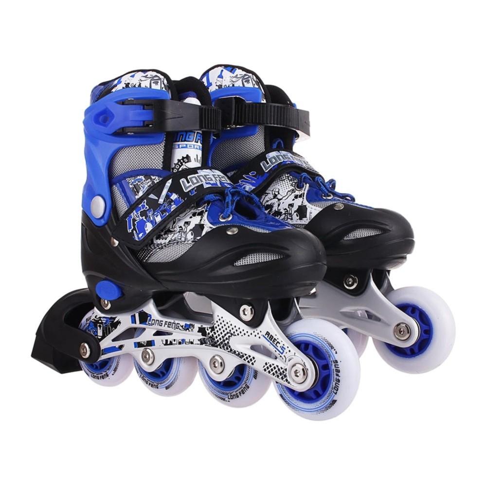 Giày Trượt Patin Long Feng 906 (4 Màu ) Đỏ - Đen Trắng - Xanh Trắng - Hồng Trắng