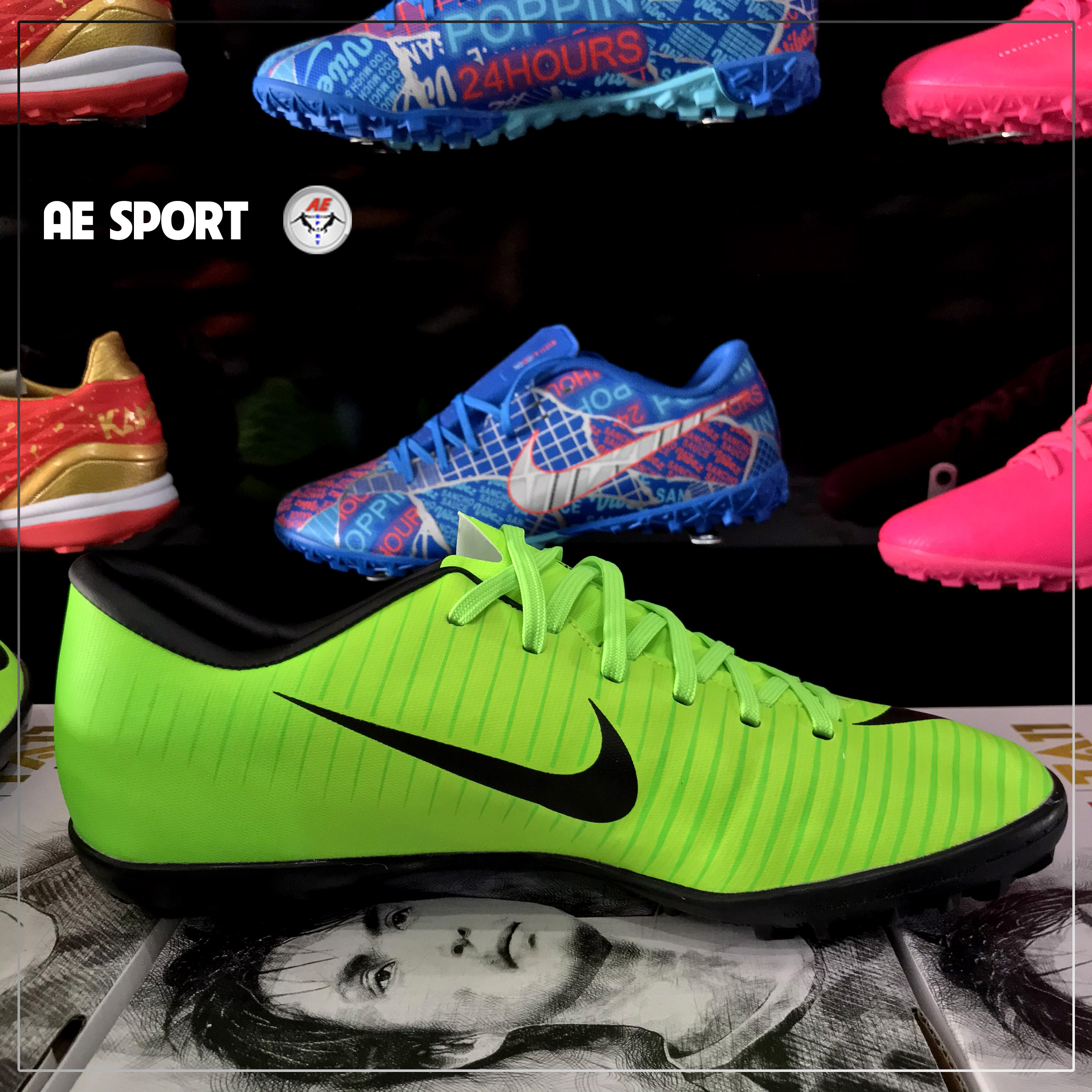 GIÀY ĐÁ BÓNG MERCURIAL X VIC 6 - TF