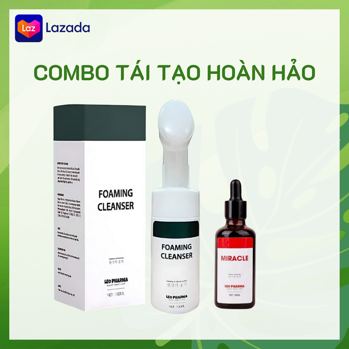 Combo tái tạo da miracle