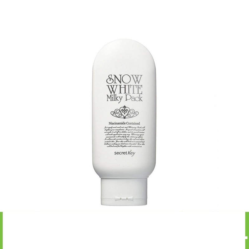 [HCM]Kem Tắm Trắng Mặt và Toàn Thân Secret Key Snow White Milky Pack 200g nhập khẩu