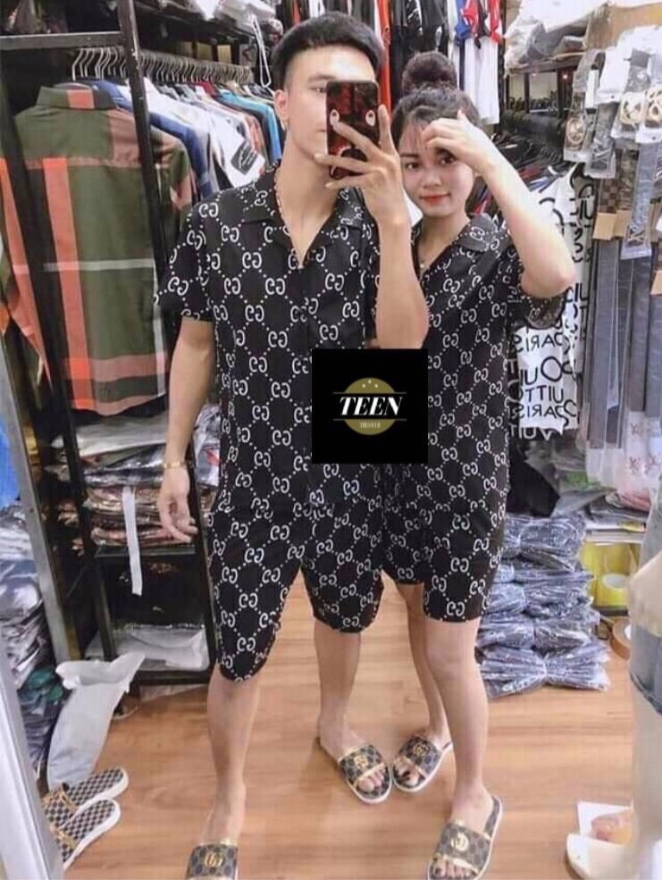 💝 ĐẲNG CẤP PHÁI MẠNH 💝 Bộ Quần Áo Pizama Nam Chất Liệu Kate Thái Cực Hot MNK886