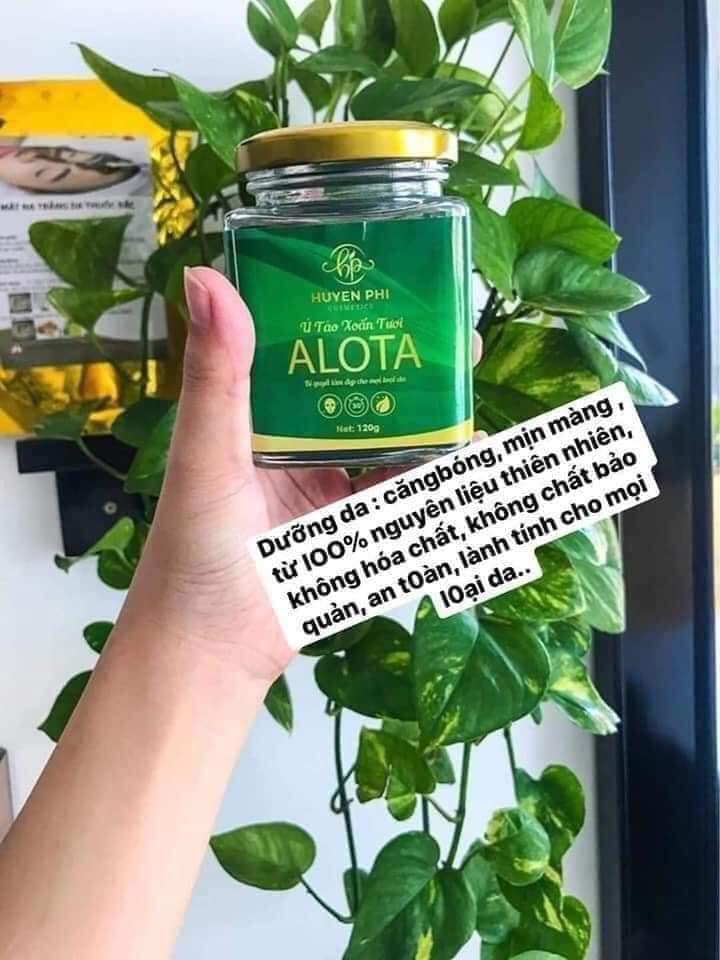 Ủ Tảo Alota Huyền Phi ( tặng kèm mút rửa mặt + cọ )