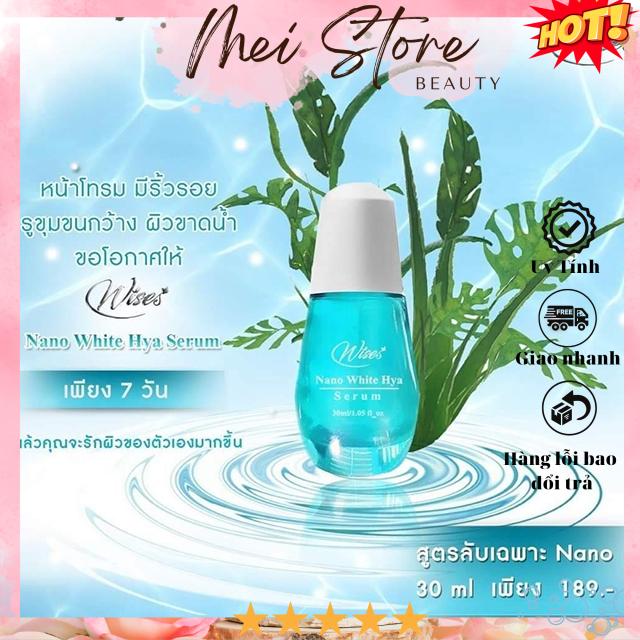 [GIẢM 5% ĐƠN 129K][HCM]Serum Dưỡng Trắng Wise Nano White Hya 30ml