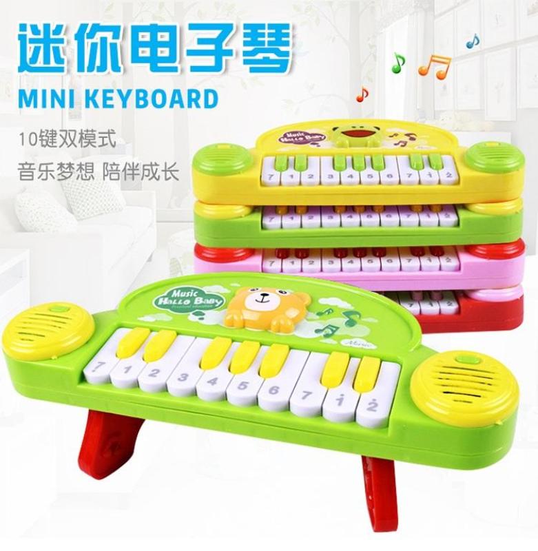 Đồ chơi đàn Piano mini cho bé có đèn và âm thanh kích thích não phát triển trí thông minh