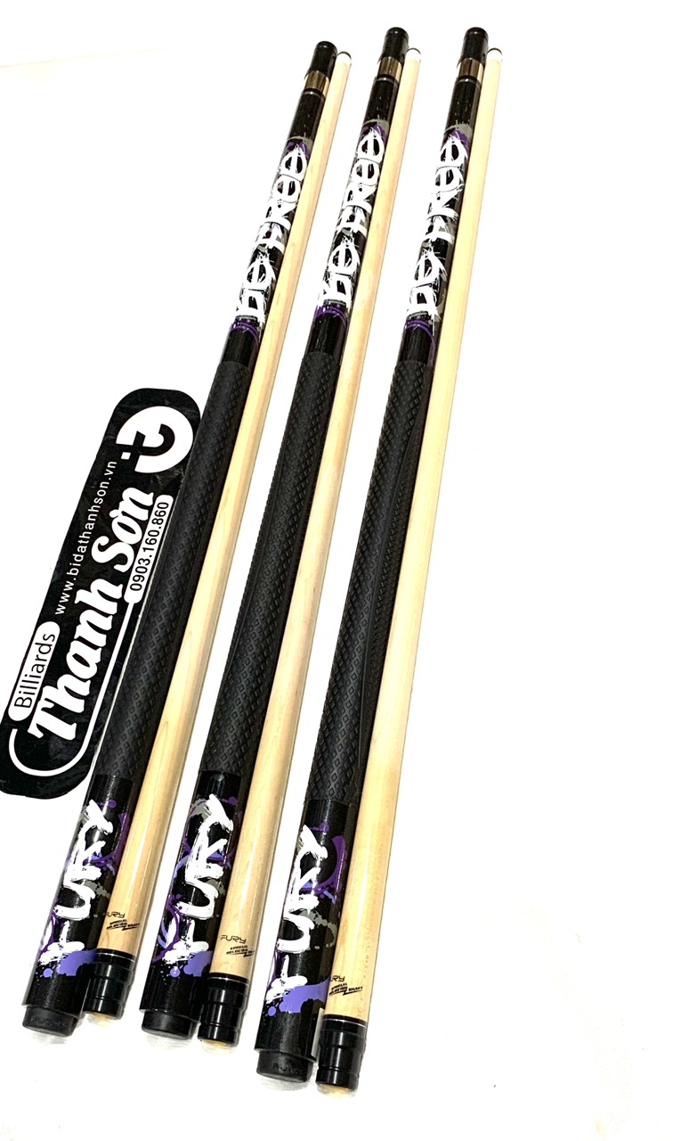 COMBO CƠ BiDa FURY SV (đầu11.5 nặng 500-550g)