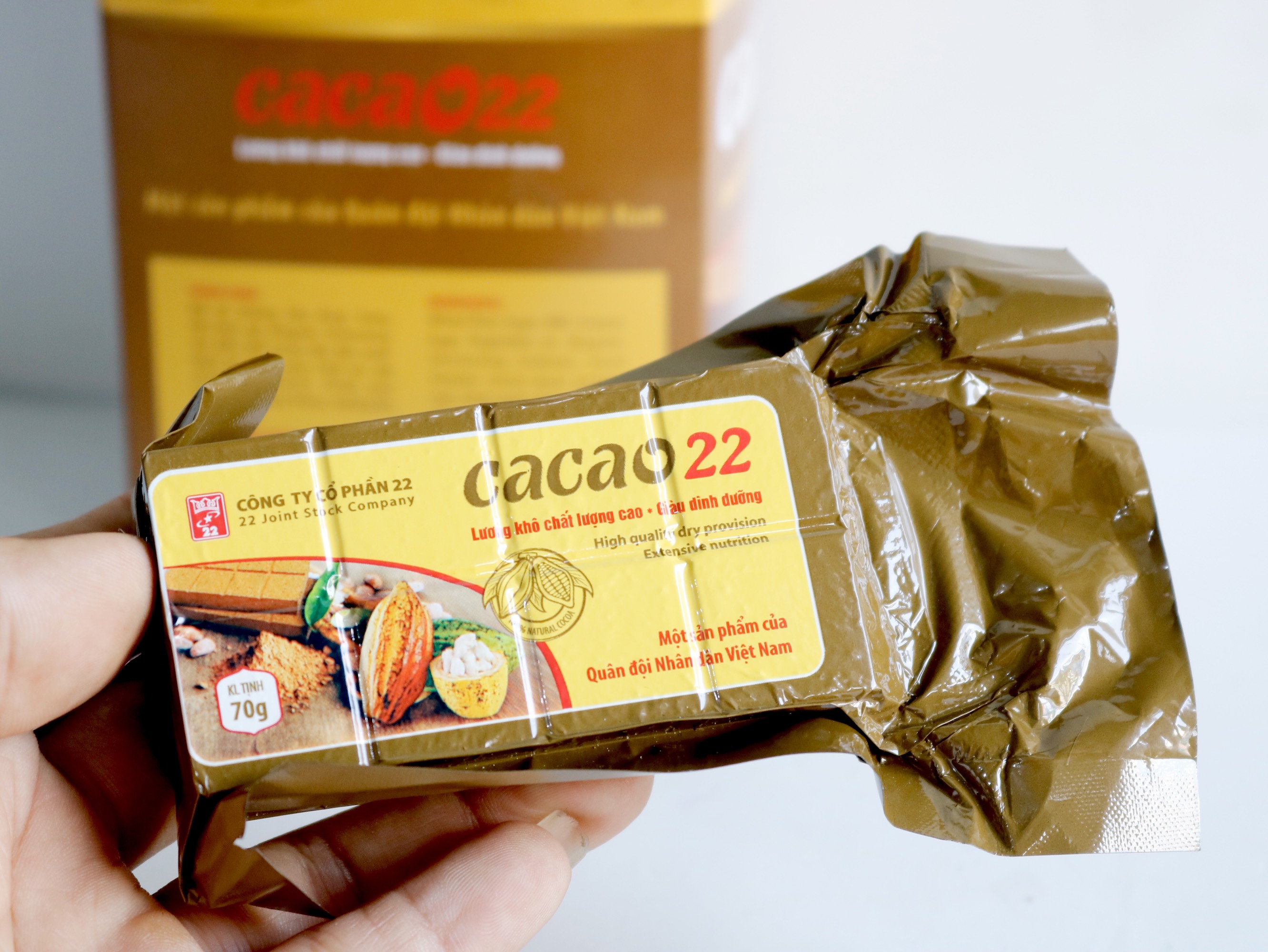 [HCM]2 Gói Lương Khô Cacao