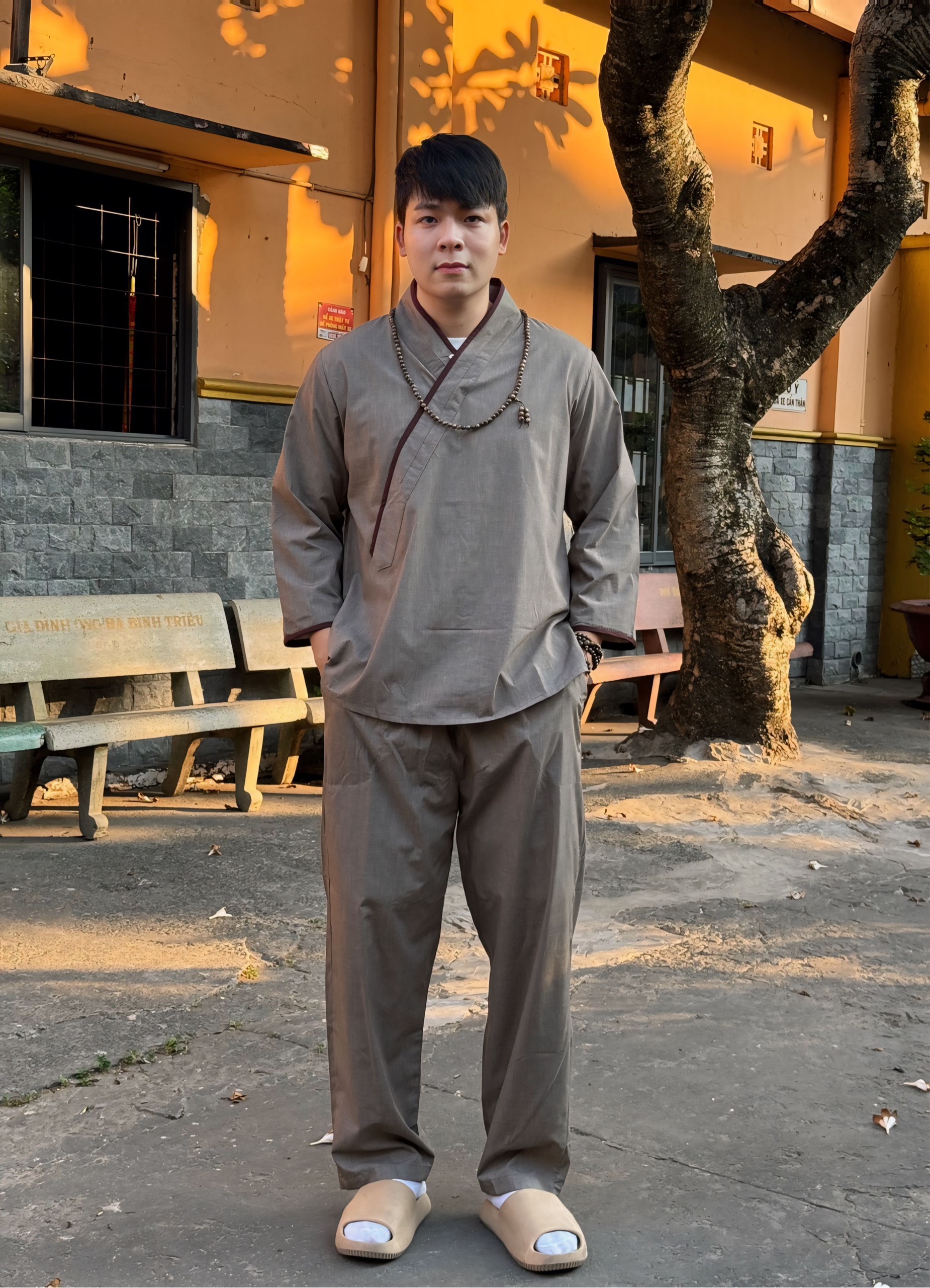 Đồ Lam Đi Chùa Nam Mẫu Nhật Nam Kate