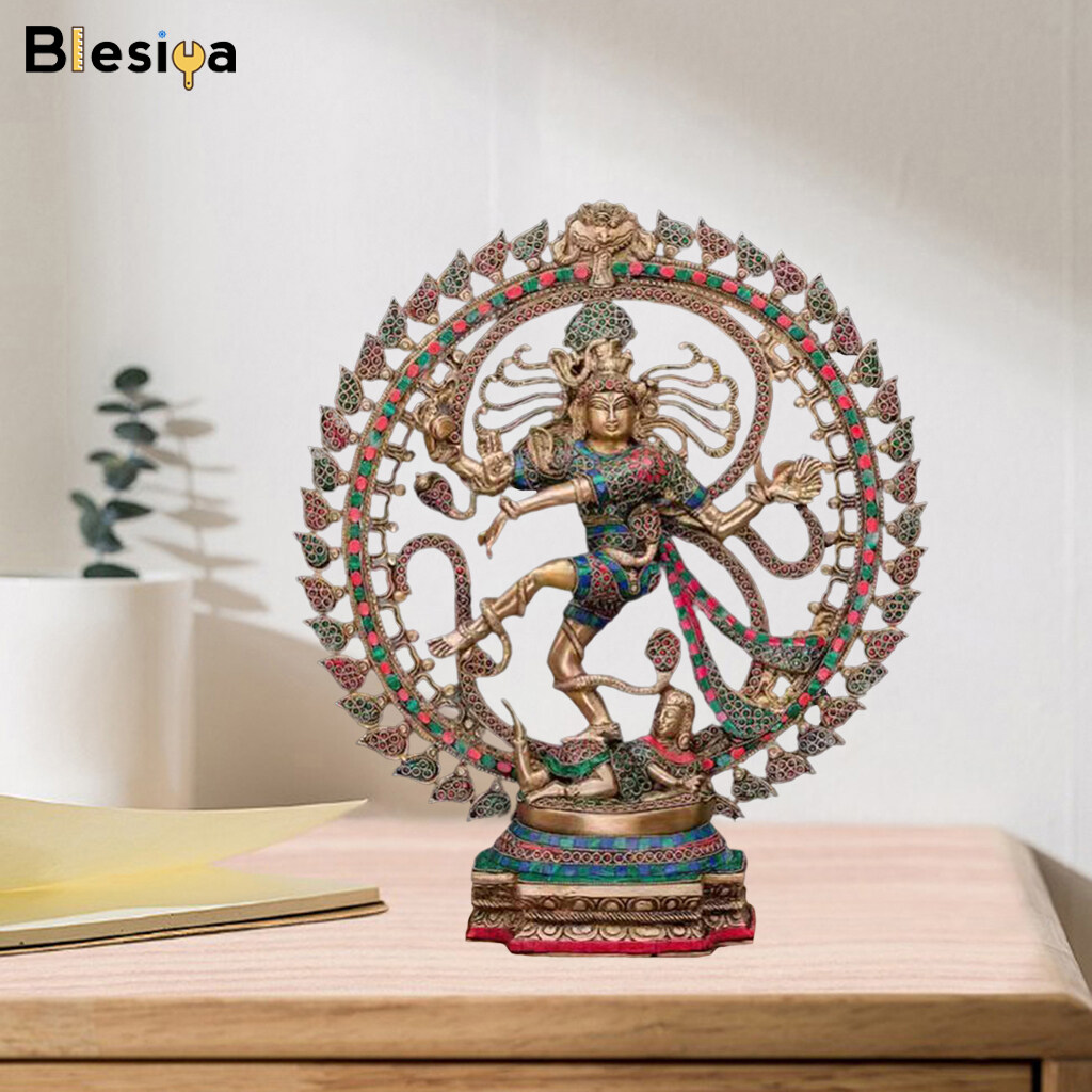 Blesiya Hindu Deity Hindu Decoration Decors Indian Thailand Buddha Statue for Home