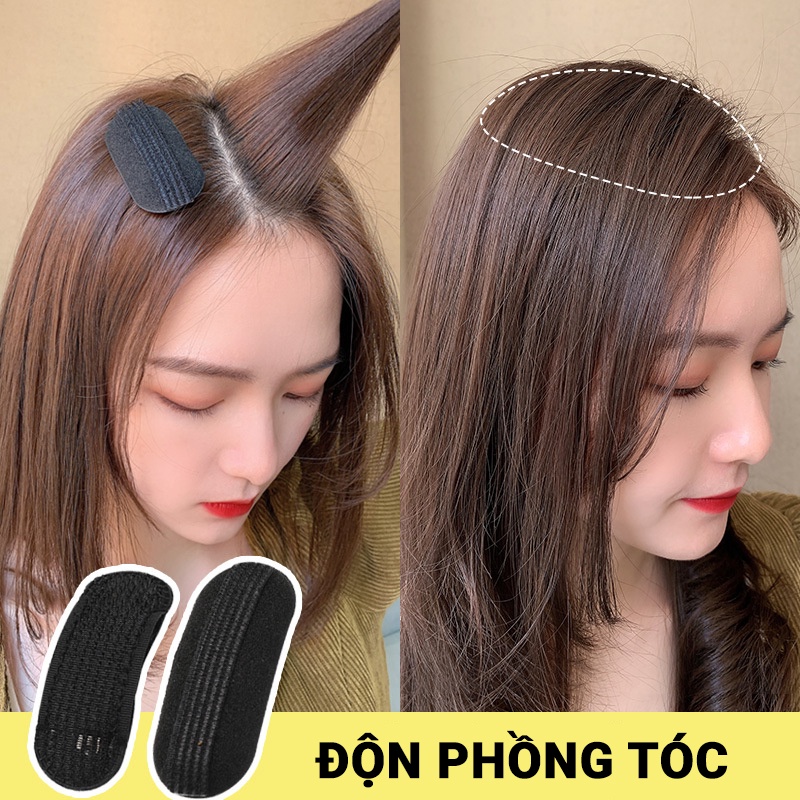 MonsterBEAUTY - Combo 2 bộ đệm làm phồng tóc đỉnh và 2 bên
