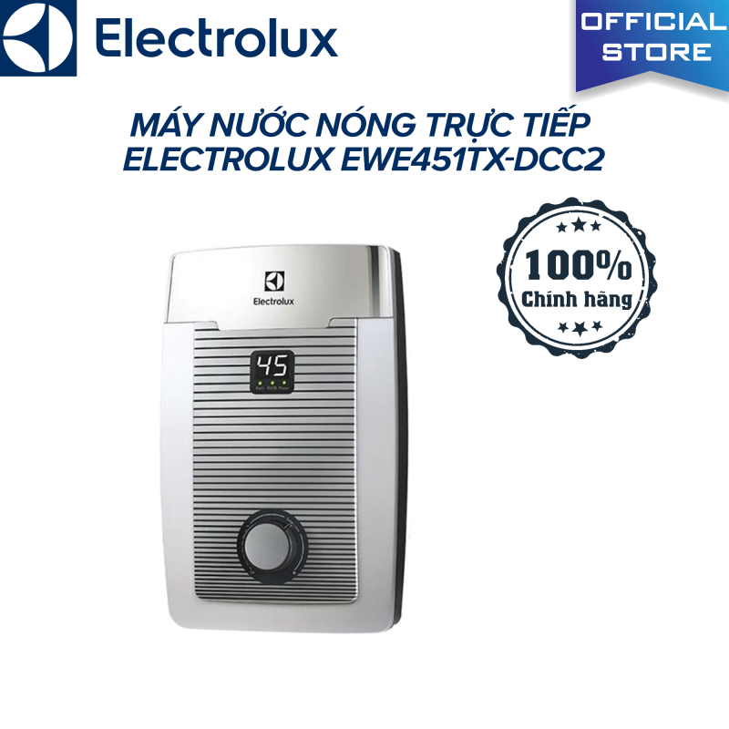 Bảng giá Máy Nước Nóng Trực Tiếp ELECTROLUX EWE451TX-DCC2