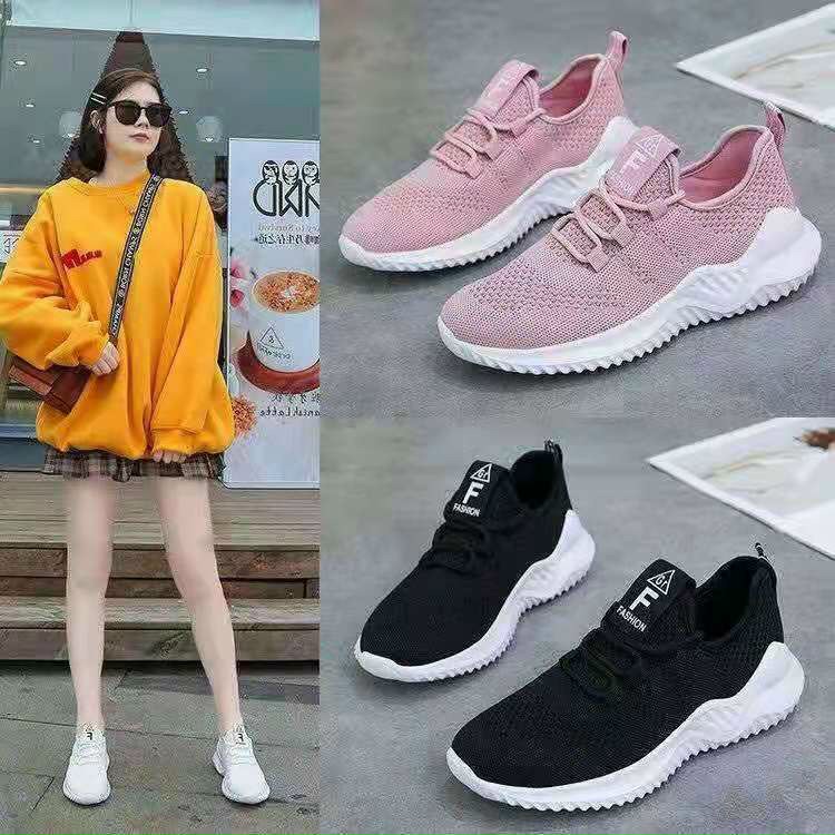 Giày thể thao nữ đế nhẹ , mềm 3 màu siêu hot