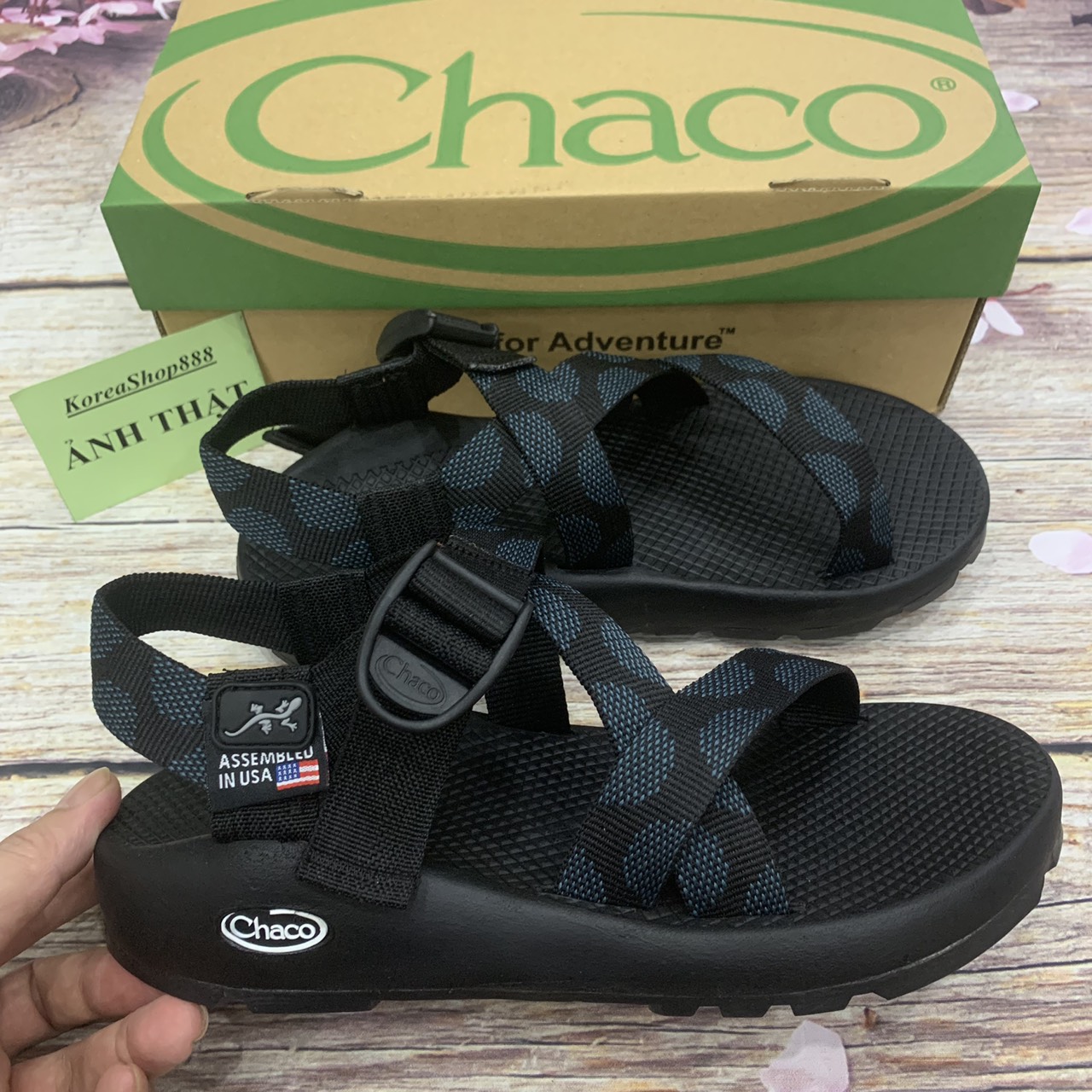 Dép Xăng Đan Nam Chaco Quai Dù Mã D156