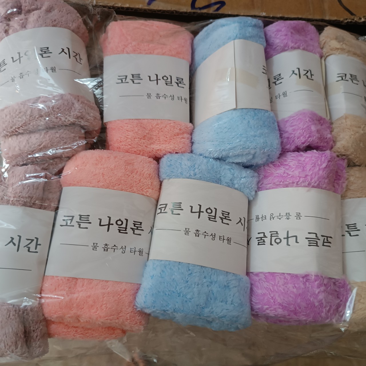 Combo 5 cái Khăn mặt hàn quốc size 30 x 45cm (giao màu ngẫu nhiên)