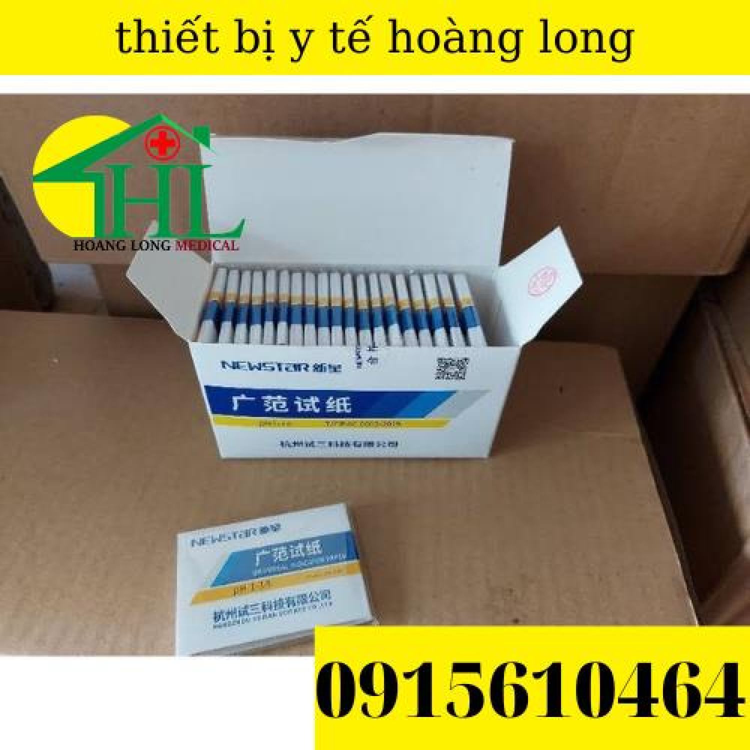 [1 Hộp 20 Tệp ] Giấy Quỳ Tím Thử Độ pH Thang Đo Từ 1 Đến 14