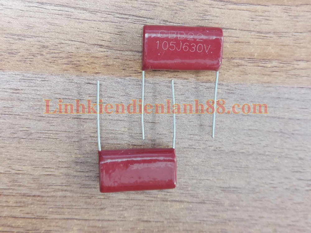 (5c) Tụ CBB22 105J 630V 1UF Mới.