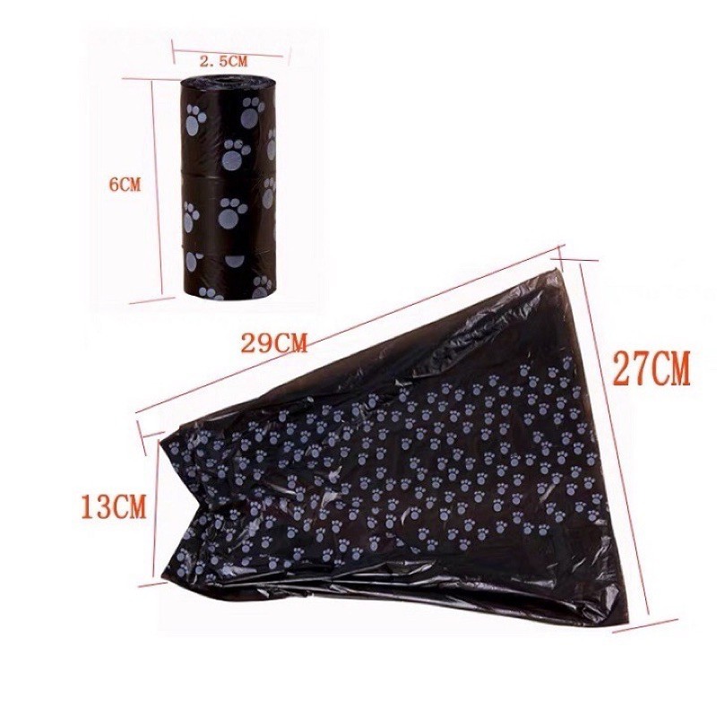 Combo 10 cuộn hốt phân ( 1cuộn /20tui)