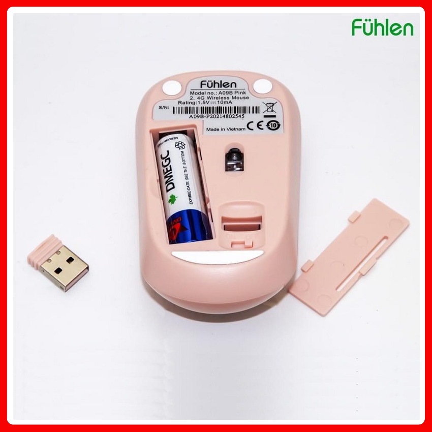 Chuột không dây Fuhlen A09B - BH24 Tháng