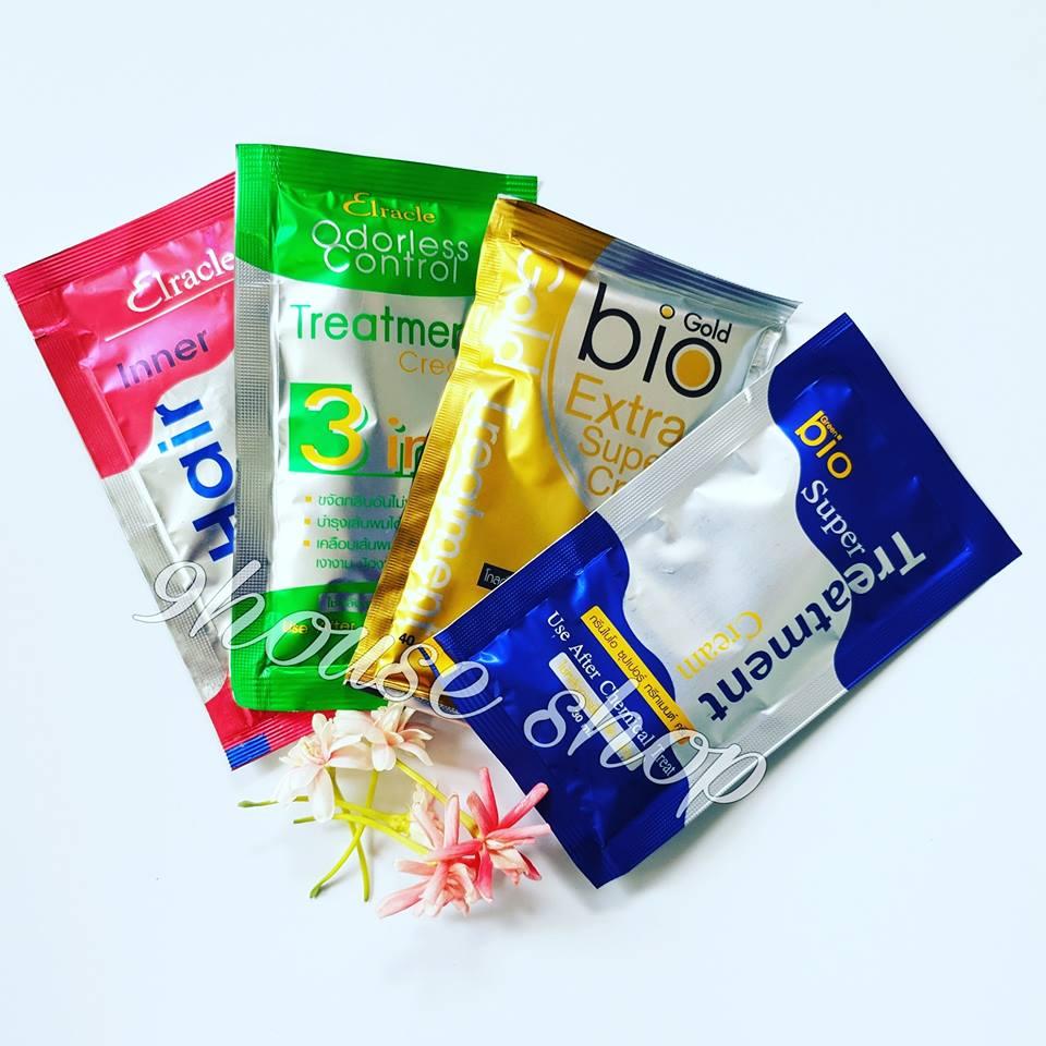 Bộ 10 gói ủ phục hồi tóc bio treatment thái lan 30ml/gói