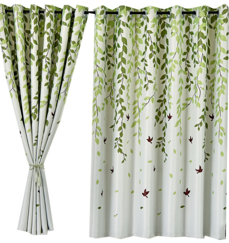Rèm dán cửa không cần thanh treo nhiều mẫu hiện đại sang trọng size 1m ngang x 2m cao bst 03
