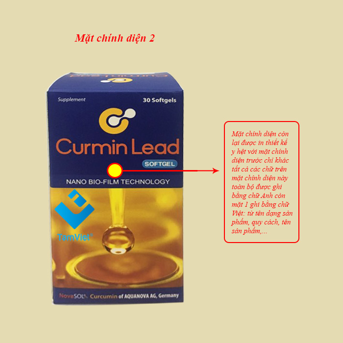 Curmin Lead Softgel ( 30 V)