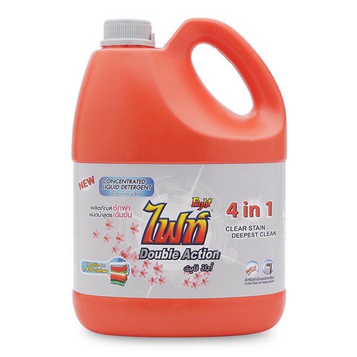 [HCM]NƯỚC GIẶT XẢ ĐẬM ĐẶC FIGHT 3000ML THÁI LAN [XÁM]