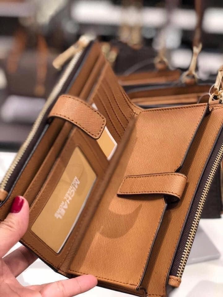 Ví nữ Michael Kors, 2 zip