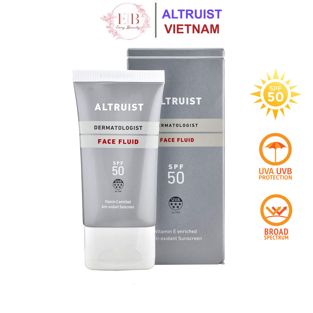 Kem chống nắng Altruist Dermatologist Sunscreen & Face Fluid SPF 30 & SPF 50 Lazada.vn