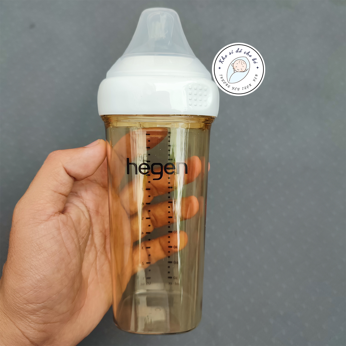 Bình sữa Hegen cao cấp 330ml full hộp gnn