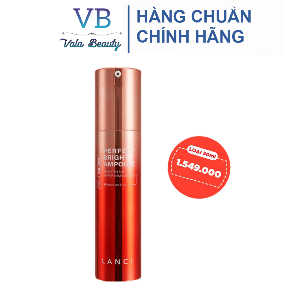 Siêu serum Lanci Miracle Ampoule Ultra Clarifying 50ml Hàn Quốc Vala Beauty dưỡng da mờ thâm nám se khít lỗ chân lông