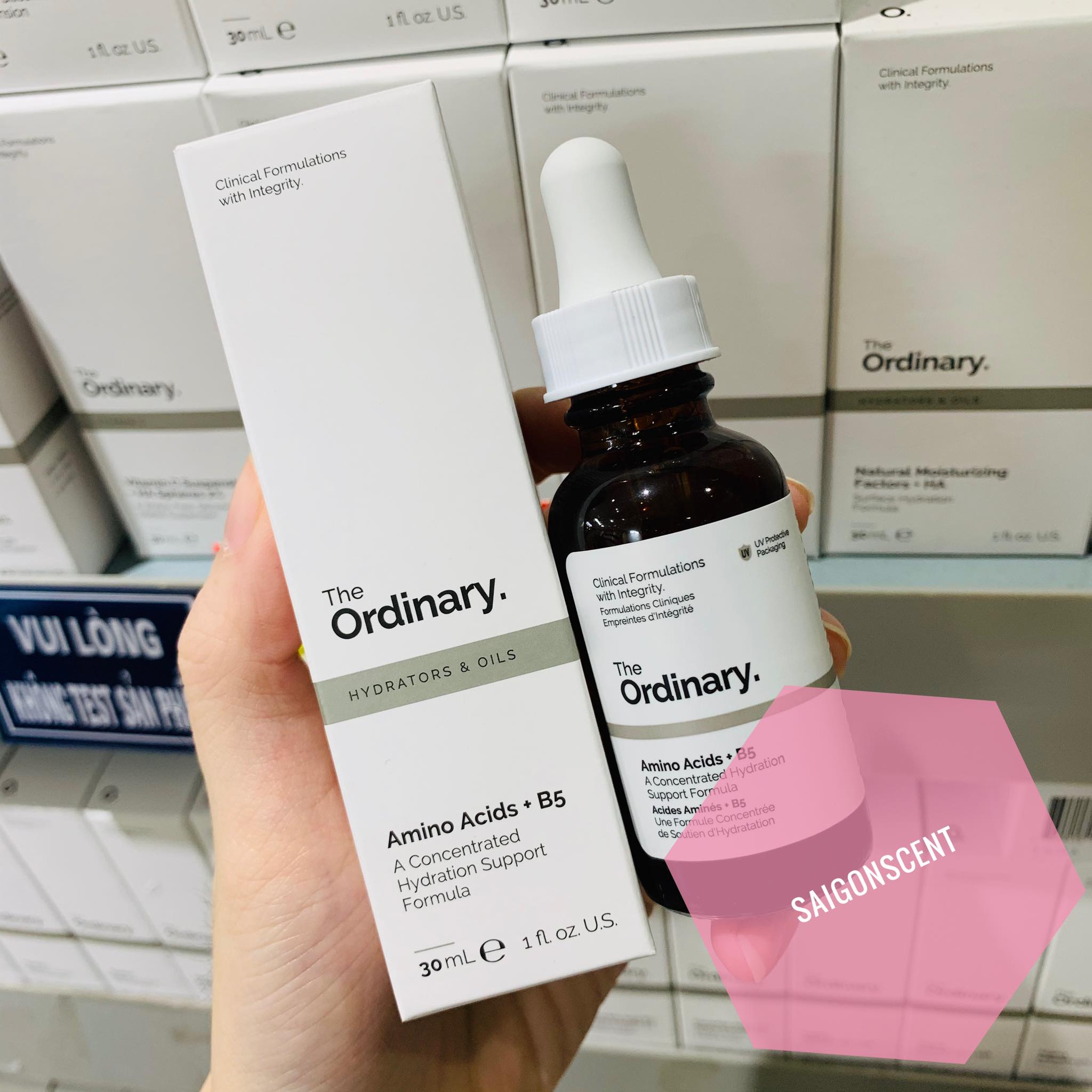 [Saigon Scent] Tinh chất cấp ẩm phục hồi The Ordinary Amino Acid + B5 ( 30mL )