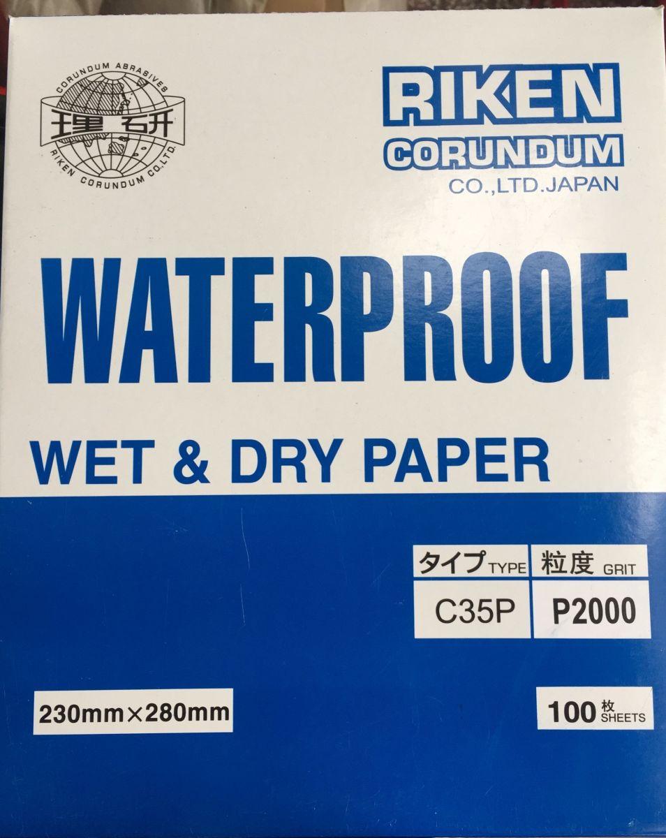 100 tờ GIẤY NHÁM TỜ NHẬT RIKEN C35P 320#